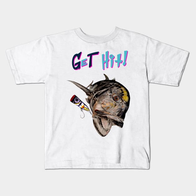 GeT Hit Kids T-Shirt by Art by Paul